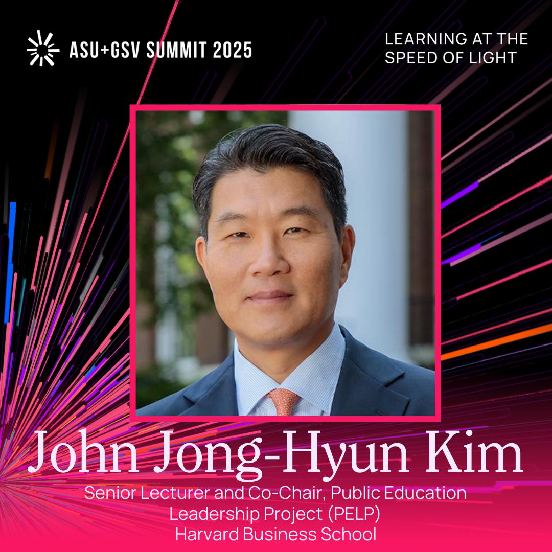 John Kim at ASU+GSV